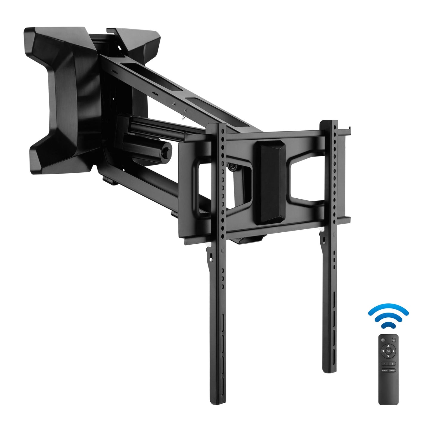 Mount-It! TV Mount Full Motion Indoor Wall Tv Mount Fits TVs up to 70-in (Hardware Included) MI-386