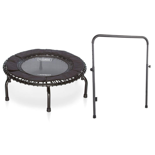 JumpSport 6-ft Round Fitness in Black