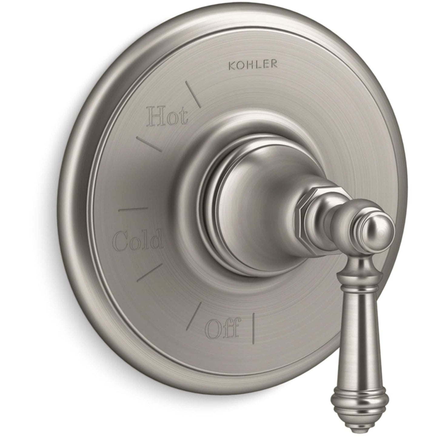 KOHLER Vibrant Brushed Nickel Lever Shower Faucet Handle