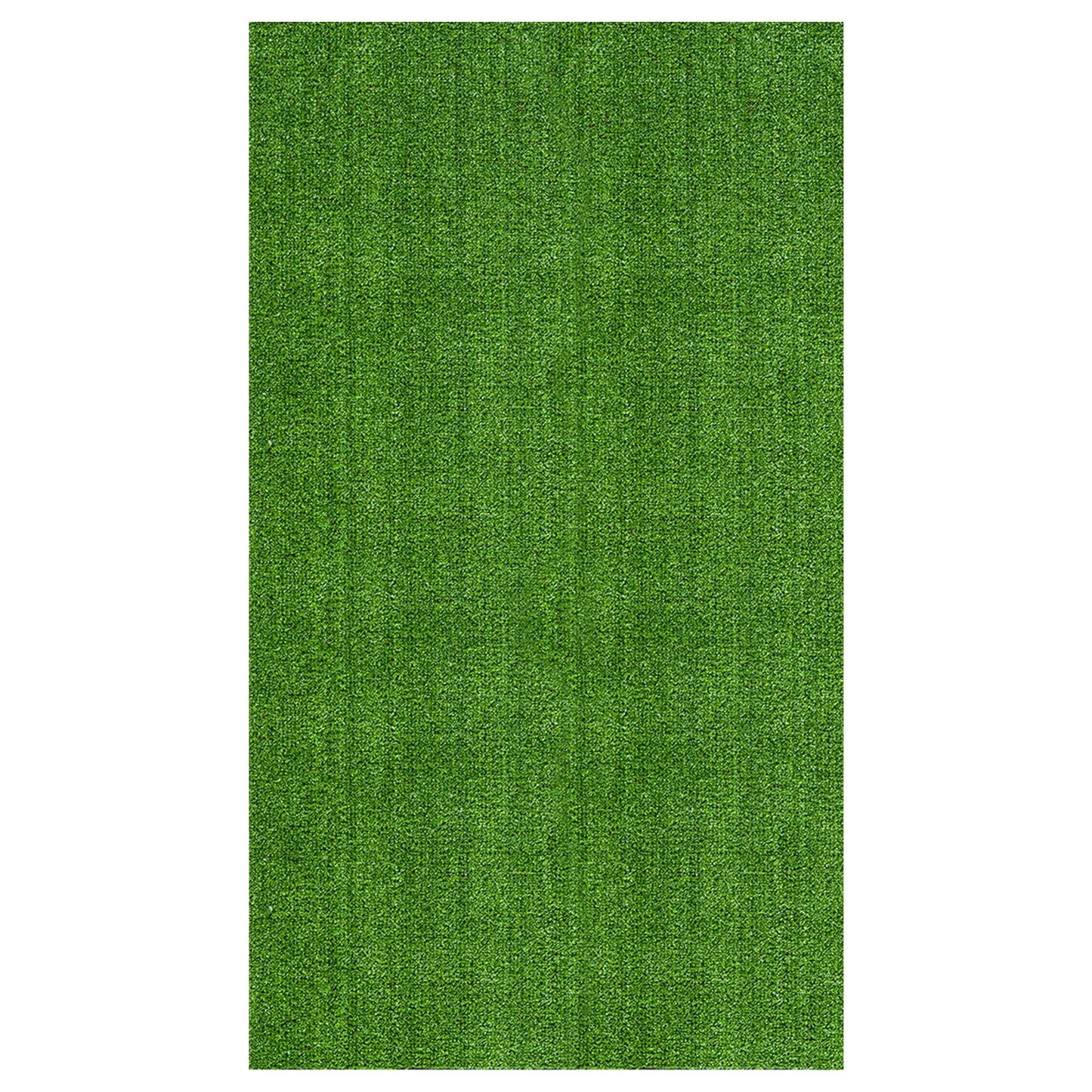 Ottomanson Artificial grass 8x47 Fake Grass Turf Rug For Patio Lawn Landscape 7.8-ft x 47-ft Artificial Grass