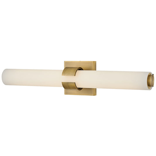 Hinkley Aiden 22.75-in 2 -Light Brushed Brass Integrated LED Modern/contemporary Vanity light bar 6588817