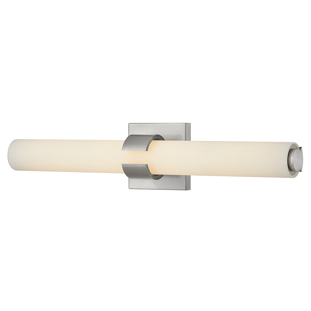 Hinkley Aiden 22.75-in 2 -Light Brushed Nickel Integrated LED Modern/contemporary Vanity light bar 6588820