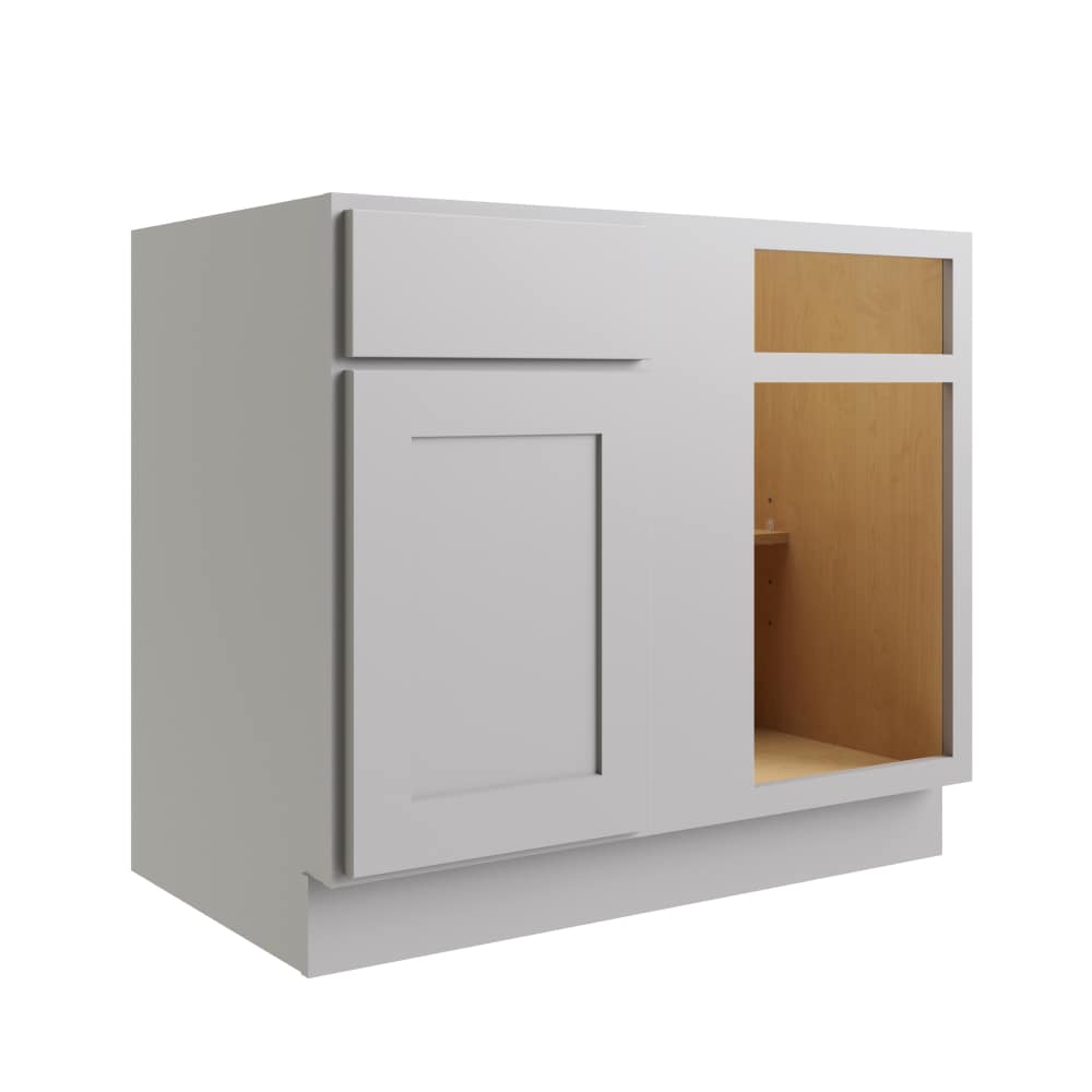RELIABILT Parkstone 33-in W x 34.5-in H x 24-in D Gray Blind Base Fully assembled Plywood Cabinet Flat Panel