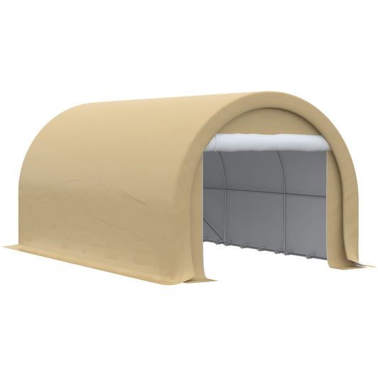 Lycvki Metal Single car Garage Building