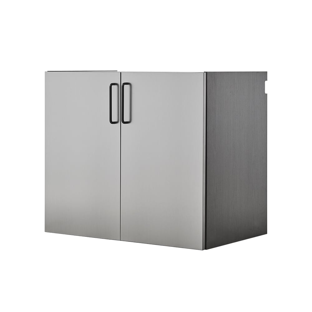 Klair Living Astro Series 32-in W x 28-in H x 20-in D Wall-mounted Composite wood Garage Cabinet in Gray