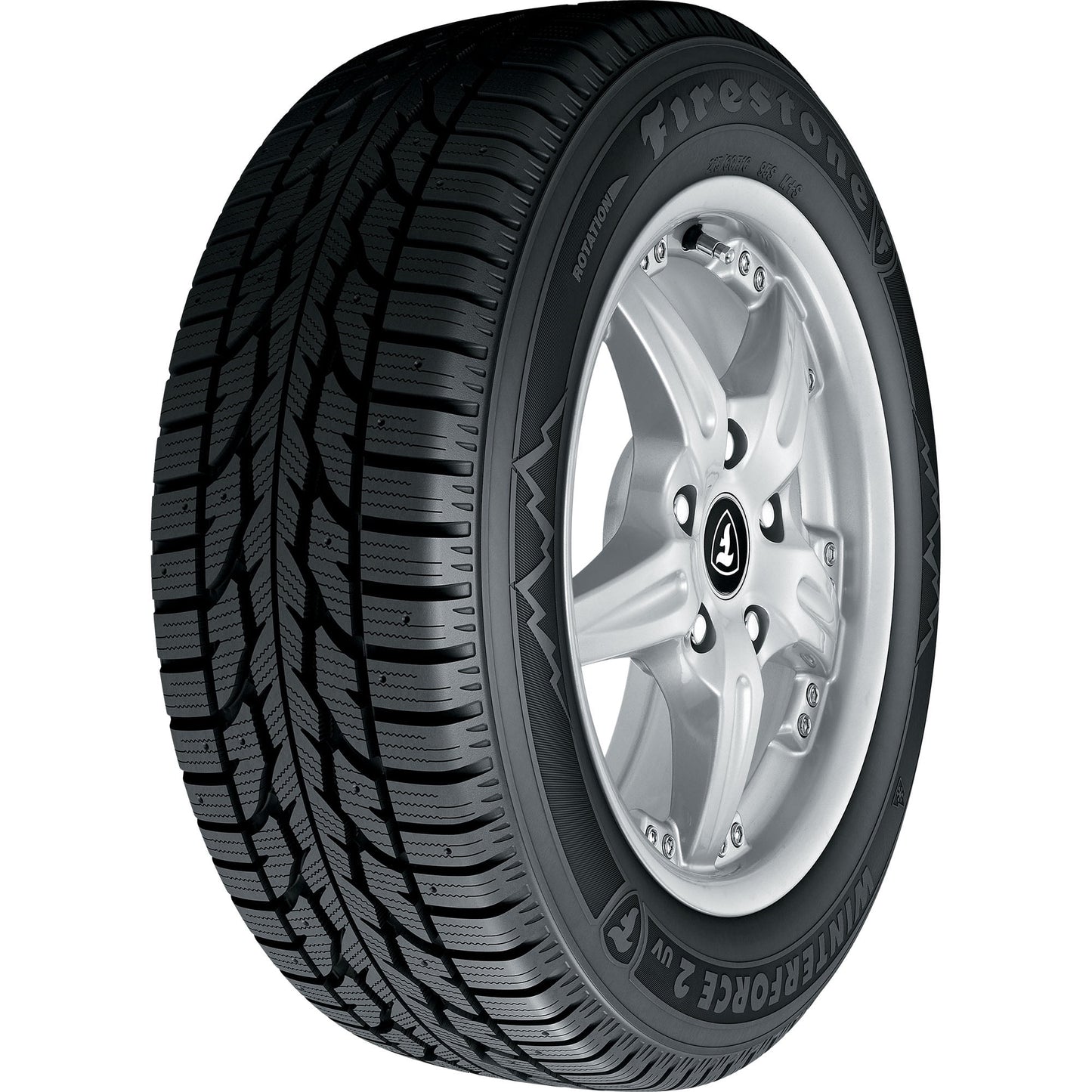Firestone Winterforce 2 UV Winter 215/60R17 96S Passenger Tire