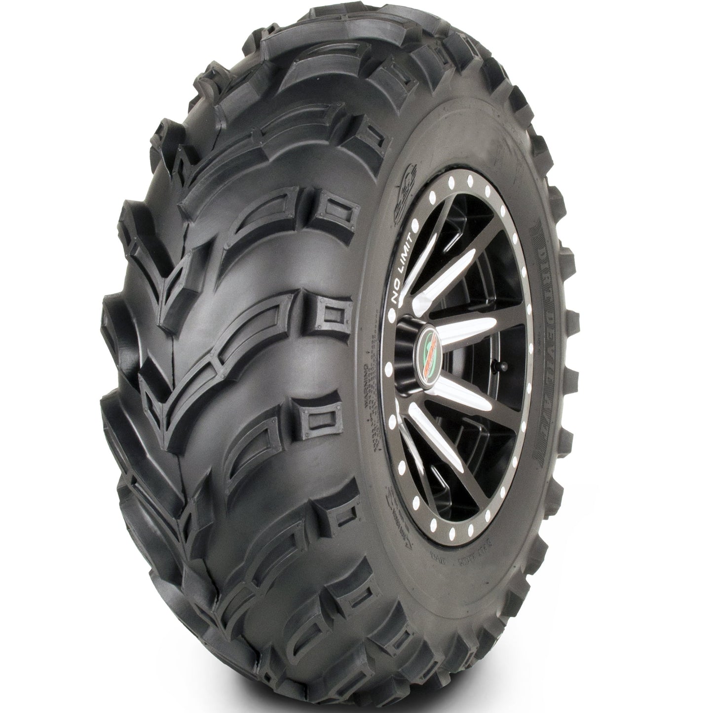 GBC Dirt Devil 25X12.00-10 6-Ply Rated All Terrain ATV Tire