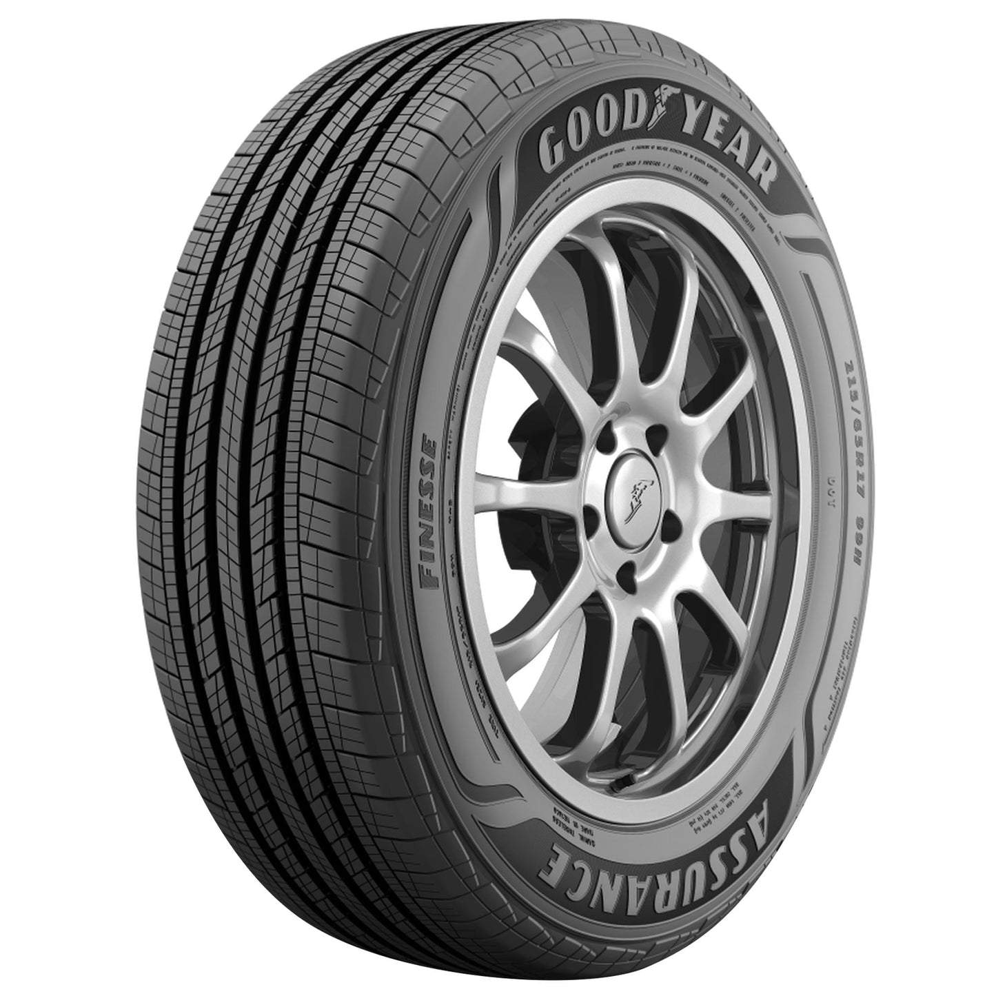 Goodyear Assurance Finesse All Season 215/55R17 94H Passenger Tire