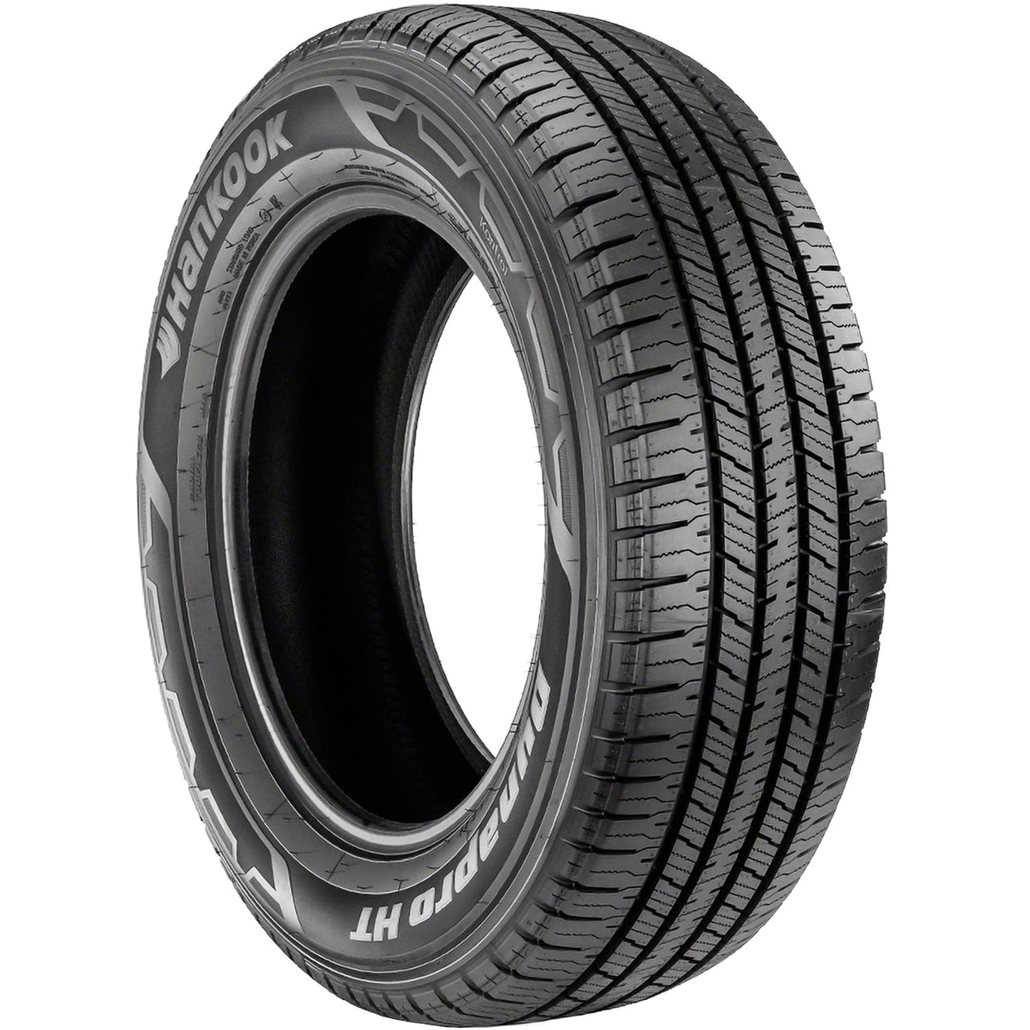 Hankook Dynapro HT 225/70R16 101T A/S All Season Tire Fits: 2000-01 Jeep Cherokee Classic, 1997-99 Jeep Wrangler Sahara
