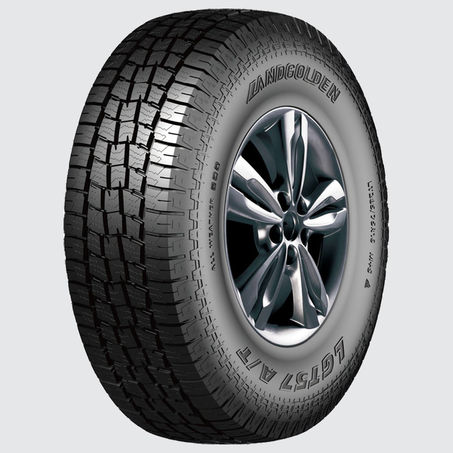 LandGolden LGT57 A/T All Terrain LT245/75R17 121/118S E Light Truck Tire
