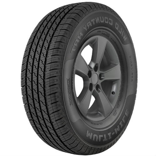 Multi-Mile Wild Country HRT 245/65R17 107 T Tire Fits: 2004 Jeep Grand Cherokee Overland, 2019 Jeep Cherokee Trailhawk Elite