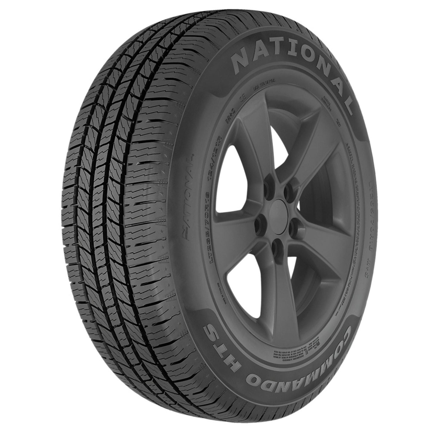 National Commando HTS All Season 245/55R19 103H Light Truck Tire