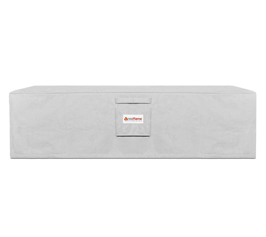 Aegean Large Rectangle Gas Fire Table Cover by Real Flame