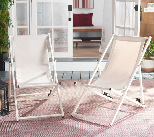 Breslin Sling Chairs, Set of 2 by Safavieh