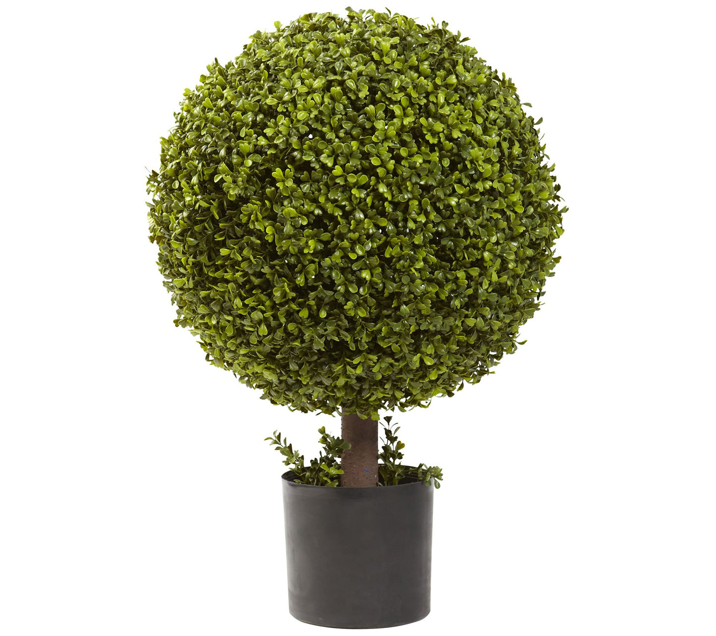 27" Boxwood Ball Topiary by Nearly Natural