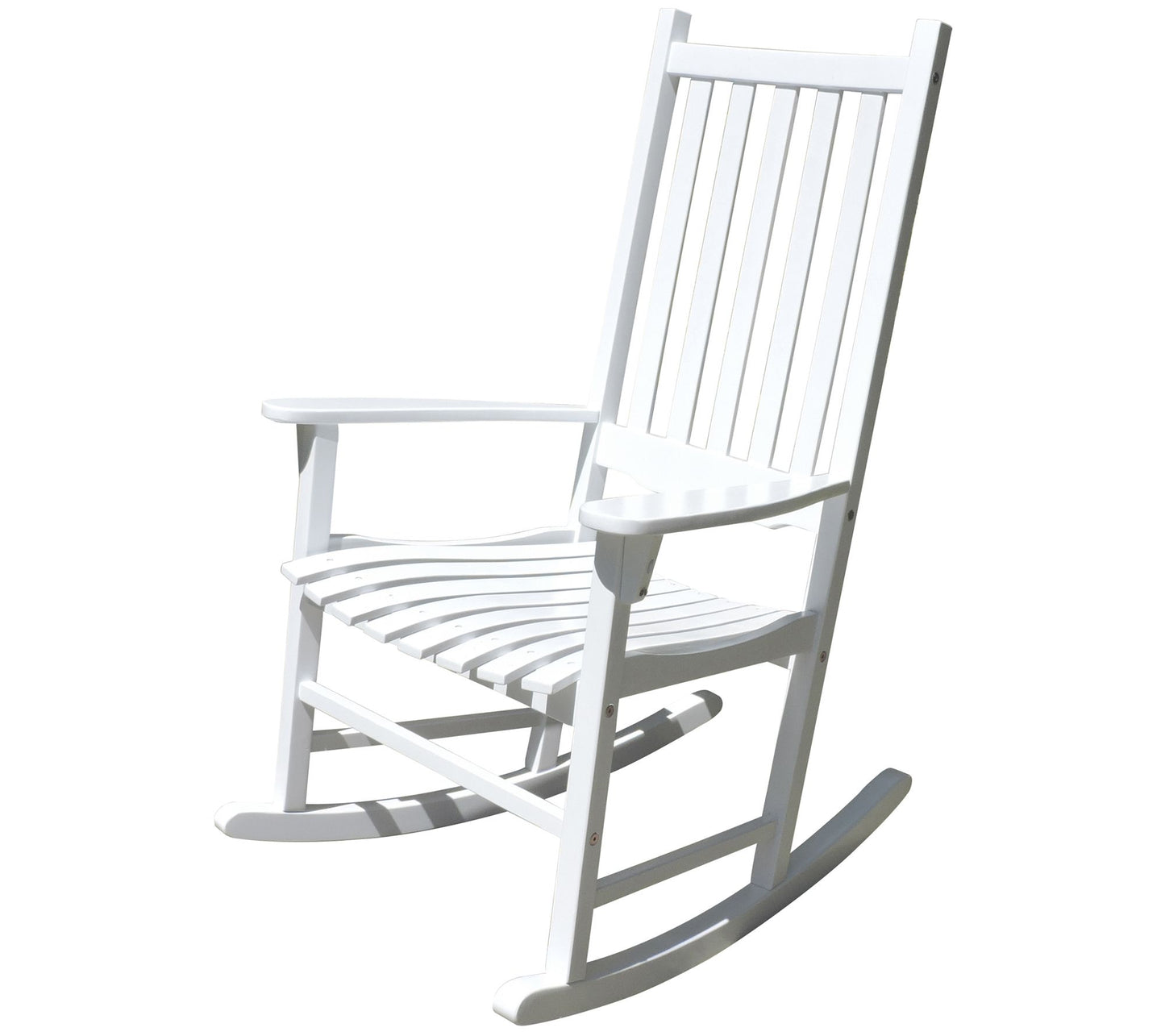 Northbeam Traditional Rocking Chair - White