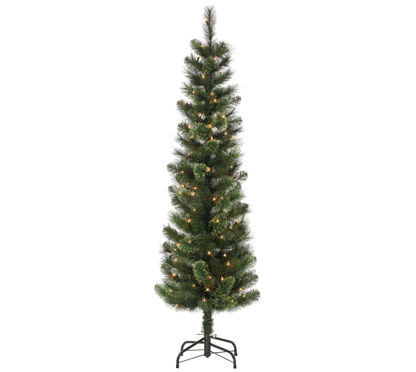 6.5'  Cashmere Needle Pencil Tree w/Lights by Gerson Co.