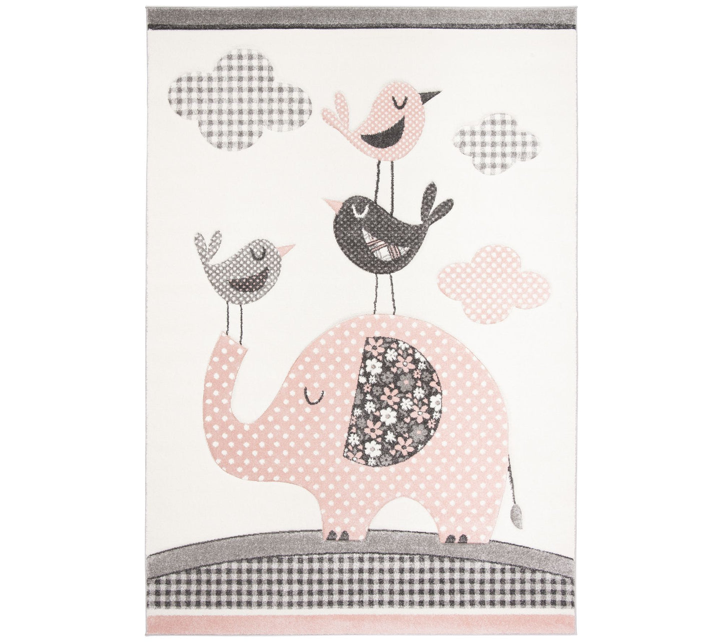 Carousel Kids 127 Collection 5'-3" X 7'-6" Rug