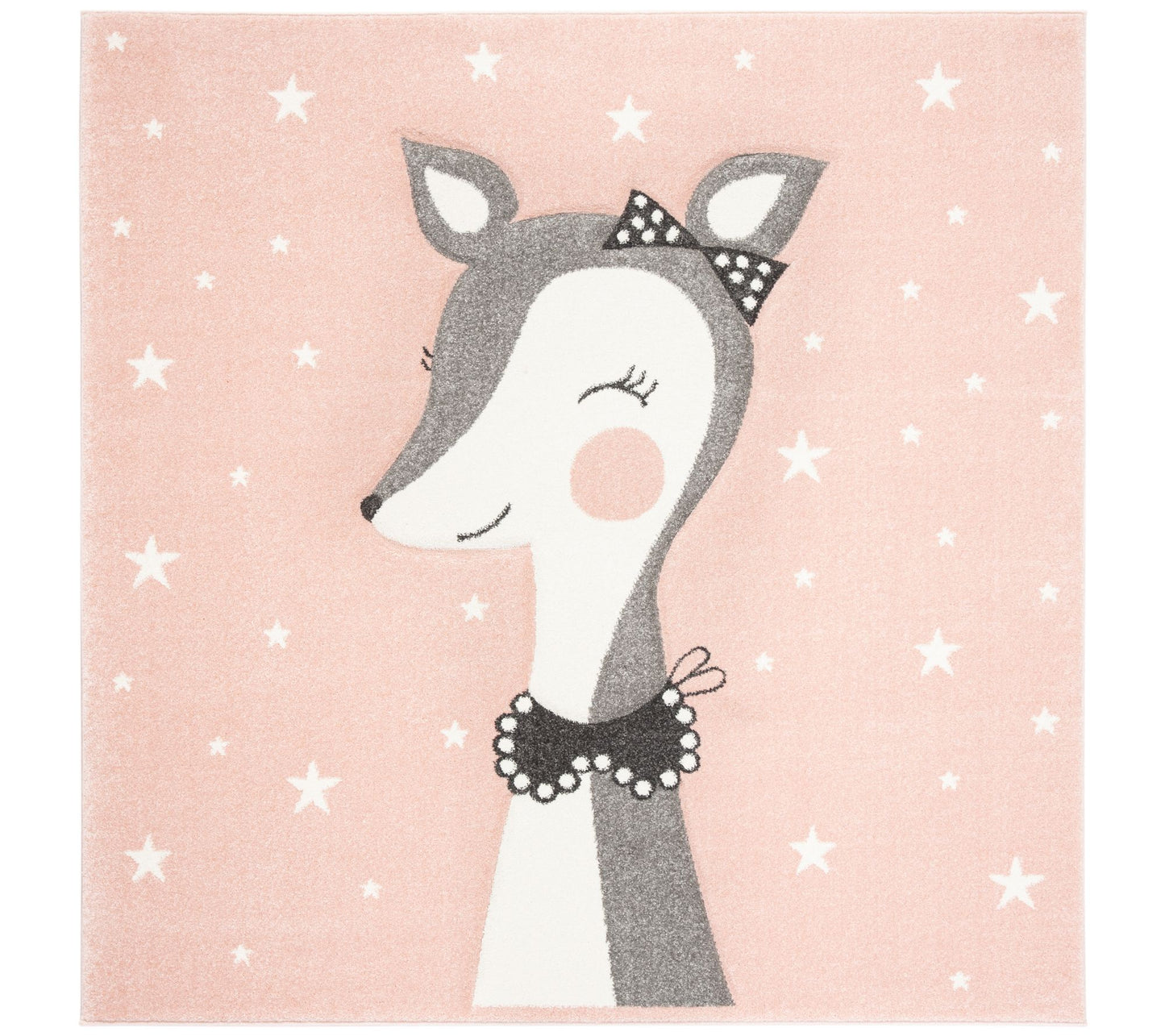 Carousel Kids 191 Collection 5'-3" X 5'-3" Square Rug