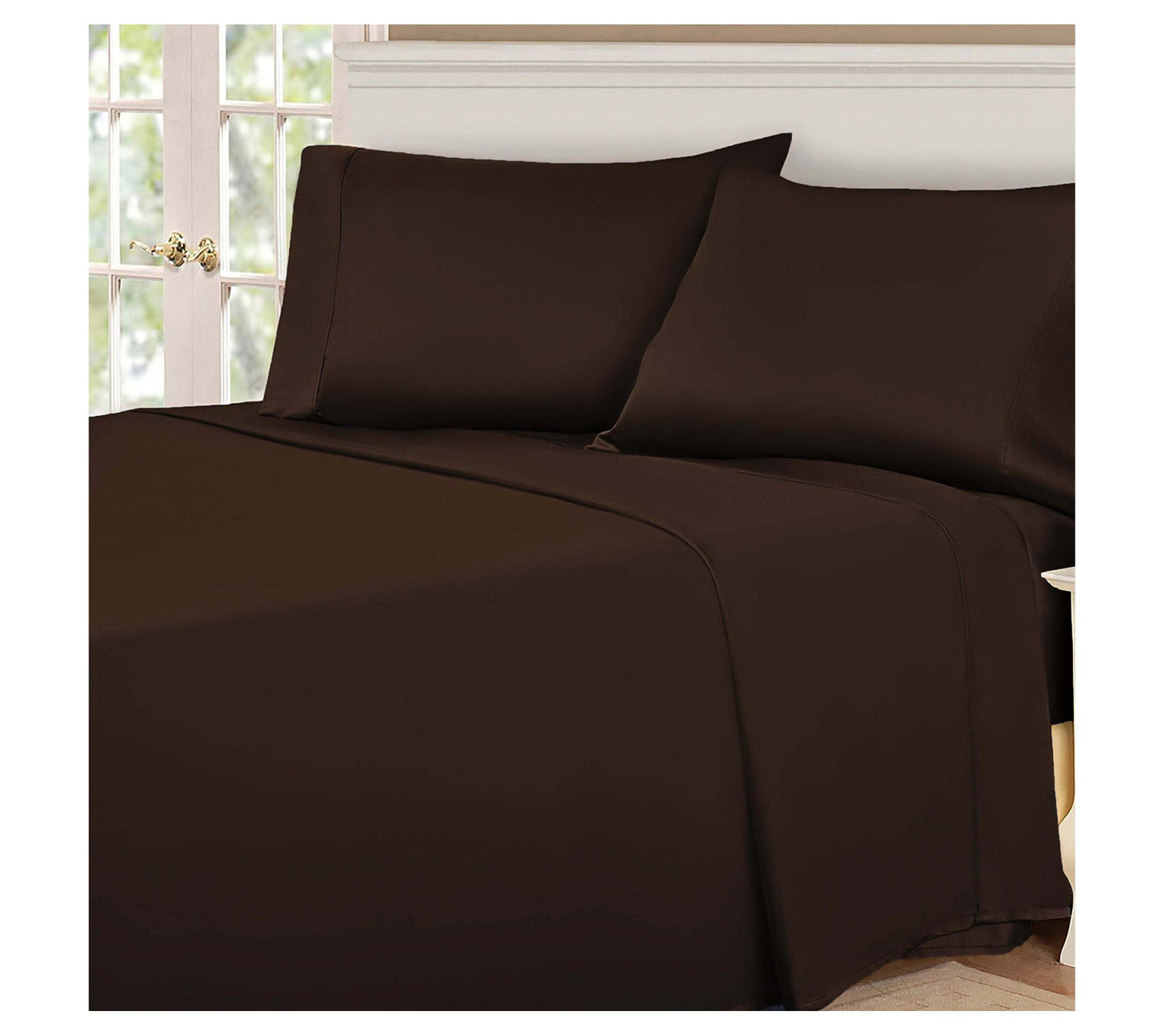 Superior 530- TC Solid Deep Pocket Egyptian Cotton Sheets