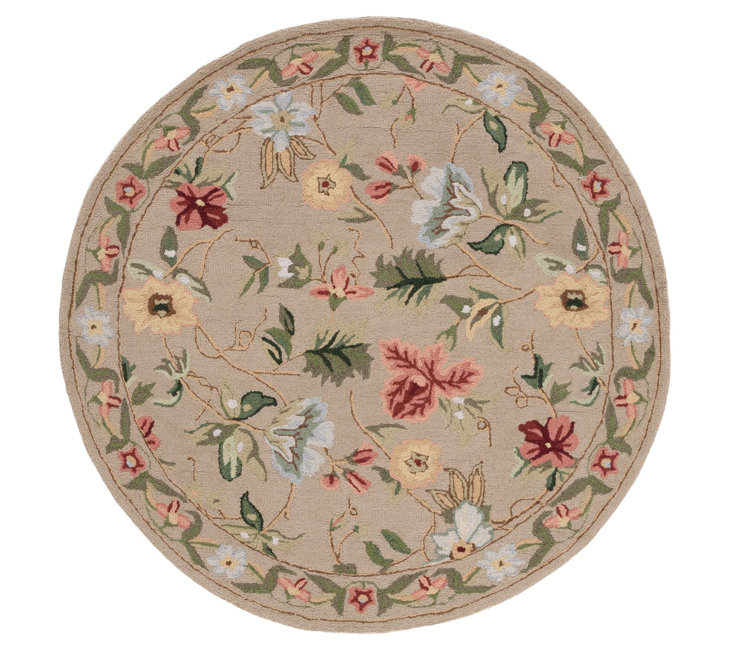 Chelsea Collection HK311 7' X 7' Round Rug by Valerie