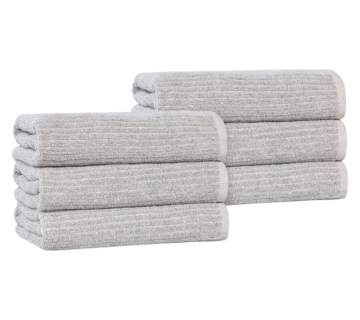 Superior Destin Cotton Blend Solid 6 Piece HandTowel Set