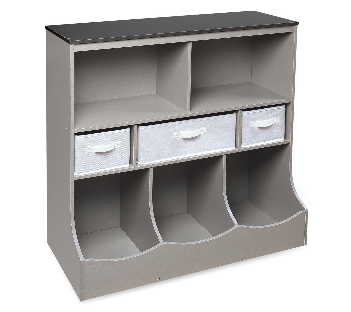 Badger Basket Combo Bin Toy Organizer with Three Baskets