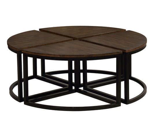Alaterre Furniture Arcadia Set of 4 Wedge Tables