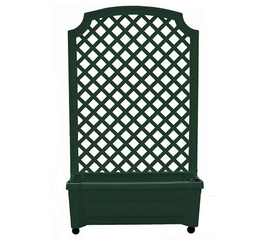 Calypso Planter Trellis with Self-Watering System with Wheels