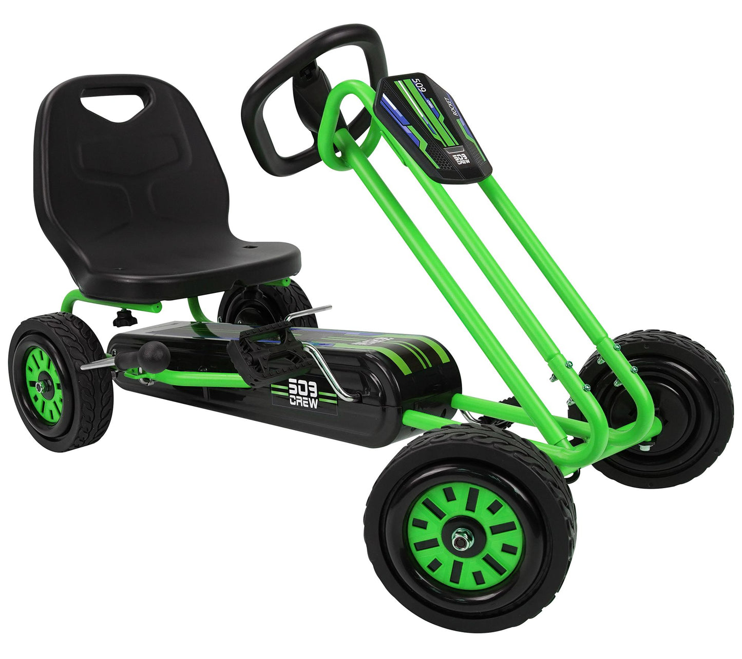 509 Crew Rocket Pedal: Go Kart Ride On - Green