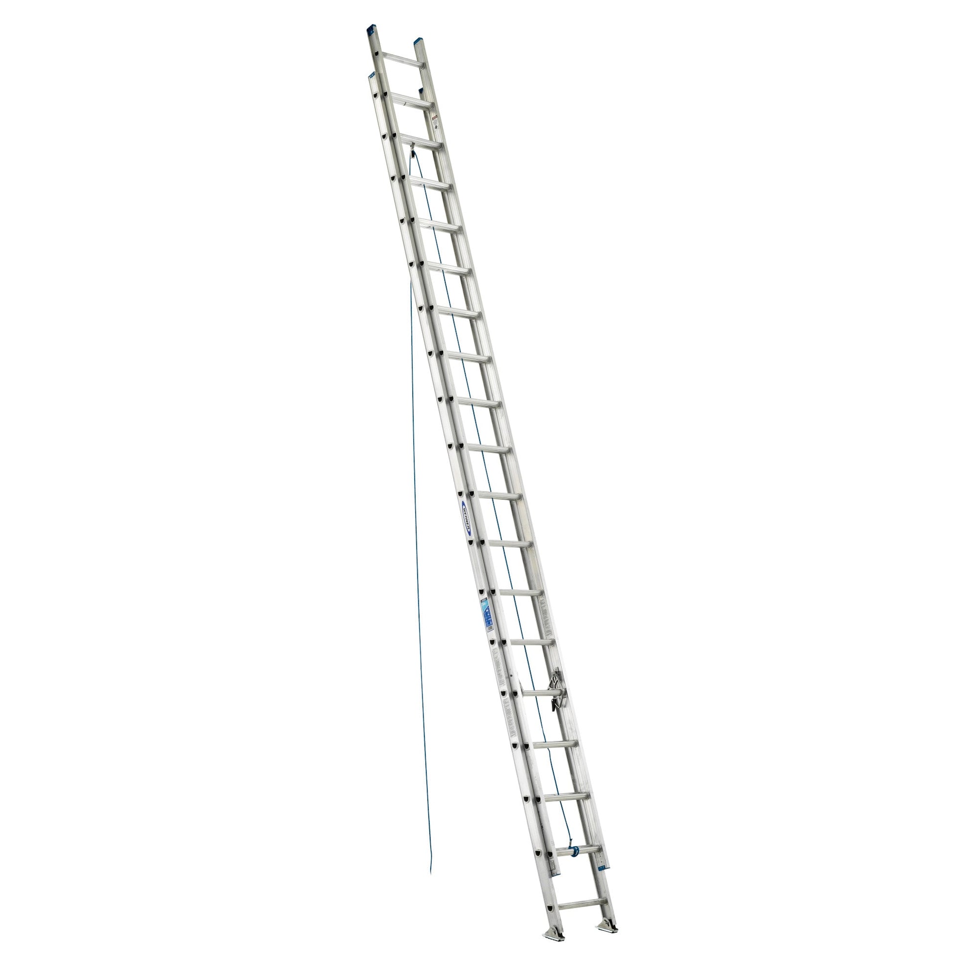 Werner D1300-2 36-ft Aluminum Type 1- 250-lb Load Capacity Extension Ladder D1336-2
