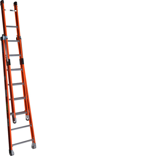 Werner 7800 15-ft Reach Type 1AA-375-lb Load Capacity Multi-Position Ladder 7808