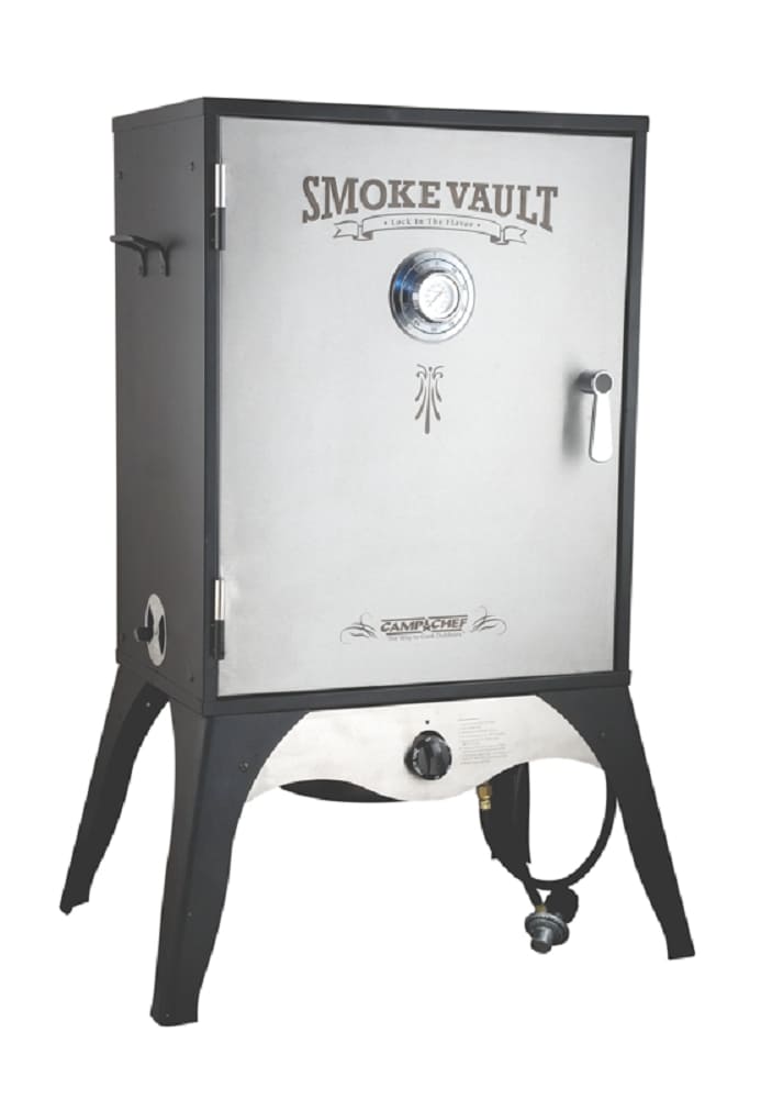 Camp Chef Smoke Vault 24-in 619.5-Sq in Black Gas Smoker SMV24S