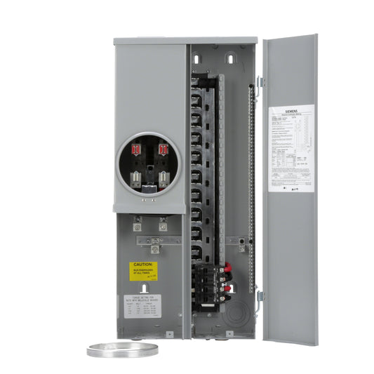 Siemens 200-Amp 20-Spaces 40-Circuit Outdoor Main Breaker Meter Combo Load Center MC2040B1200ESC