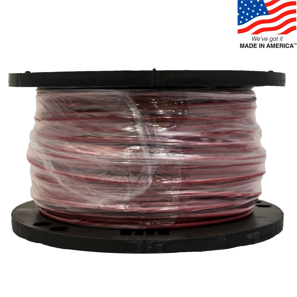 Southwire SIMpull 500-ft 8-AWG Red Stranded Copper Thhn Wire (By-the-roll) 20490945