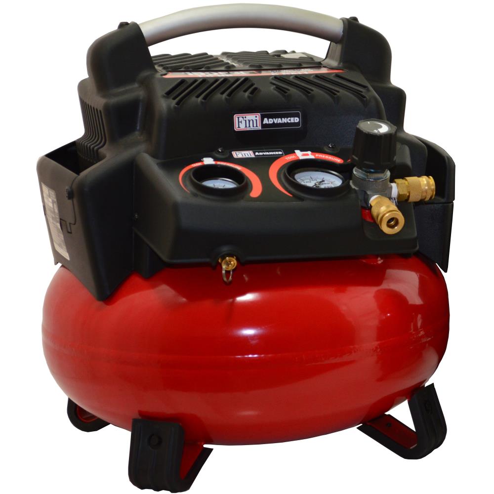 Fini 6-Gallon Portable Electric 150 PSI Pancake Air Compressor PRO6