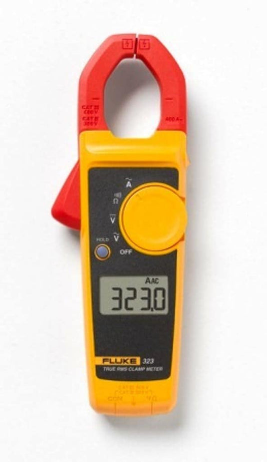 Fluke 323 True-rms Digital Display Clamp Meter Multimeter 400 Amp 600-Volt FLUKE-323-LW