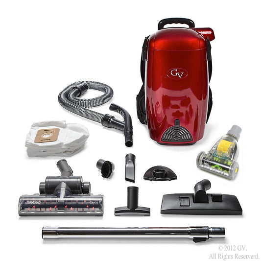 GV Commercial/Residential Backpack Vacuum with Hepa Filter GV6A