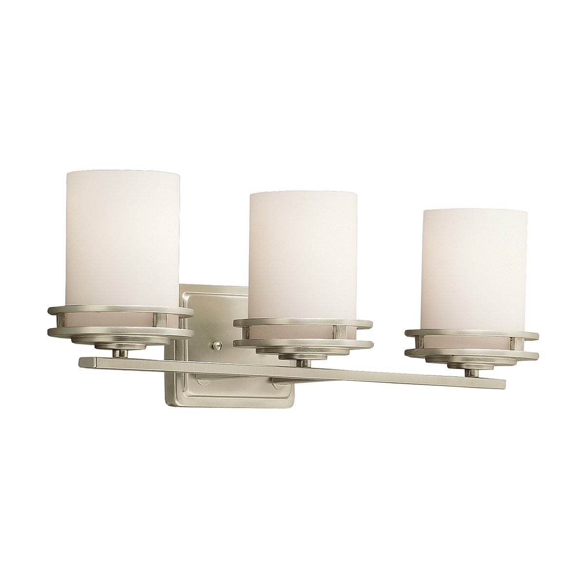 Kichler Hendrik 24-in 3 -Light Brushed Nickel Modern/contemporary Vanity light 1252313
