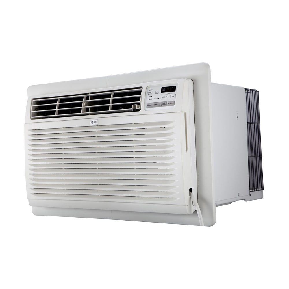 LG 9800-BTU 440-sq ft 230-Volt White Through-the-wall Air Conditioner with Remote LT1036CER