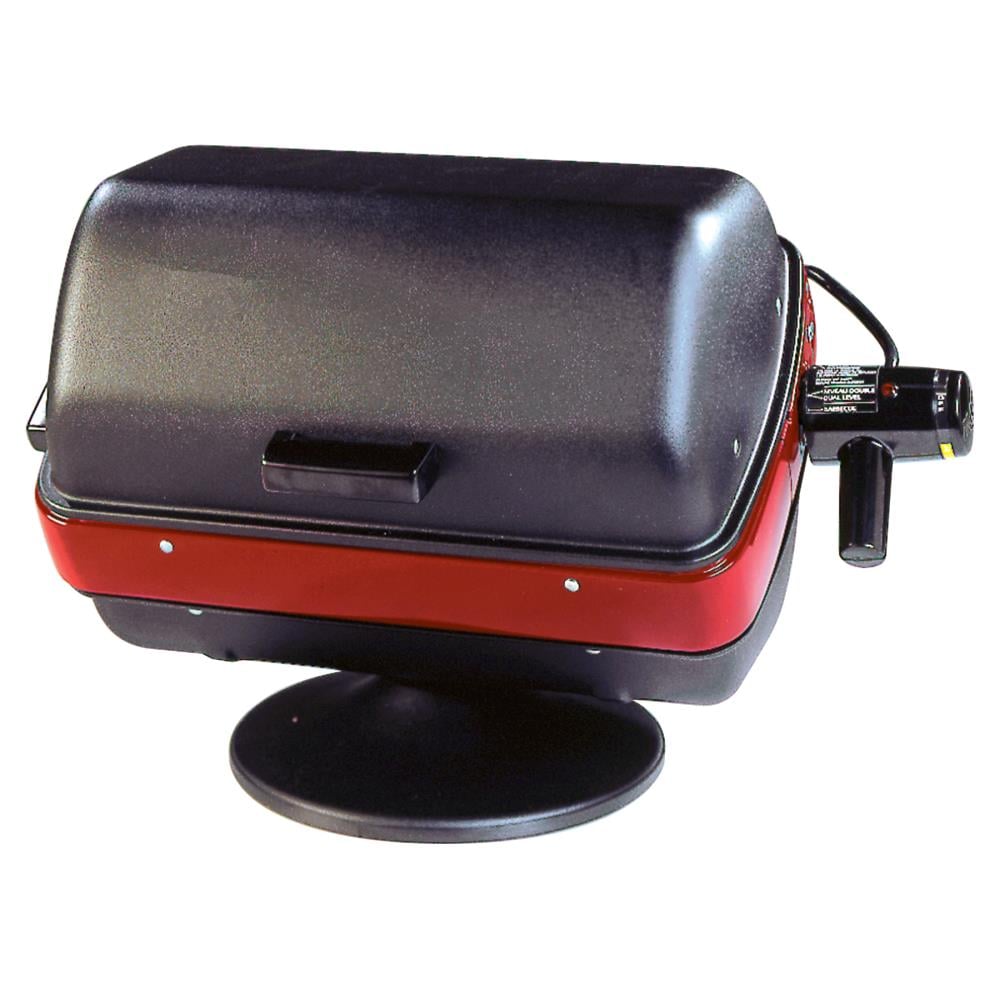 Americana Adjustable Element 1500-Watt Satin Black Electric Grill 9300U8.181
