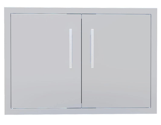 Sunstone Signature Built-In Grill Cabinet Double Doors BA-DD30