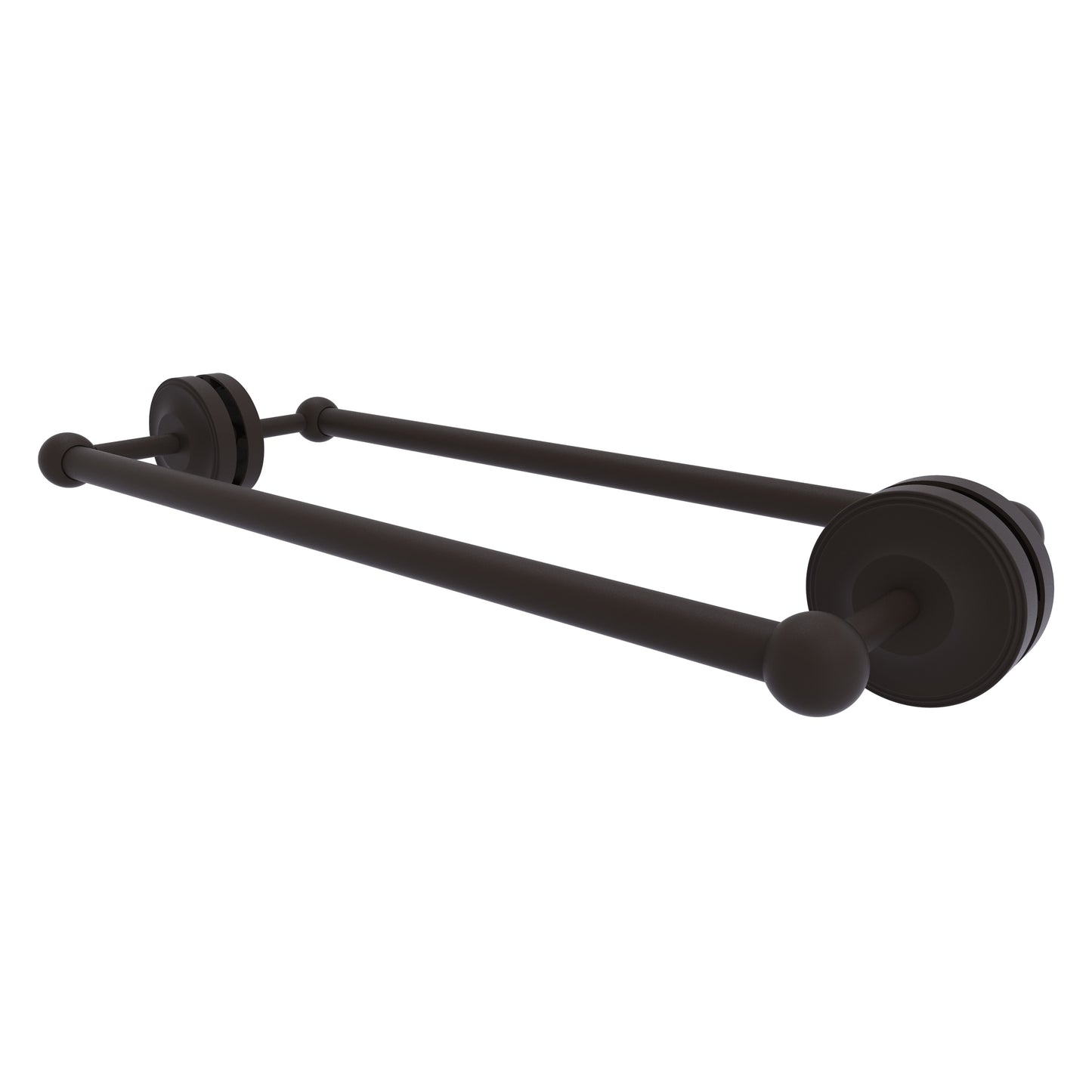 Allied Brass Prestige Regal 18-in double Oil-rubbed bronze Wall mount Double Towel Bar