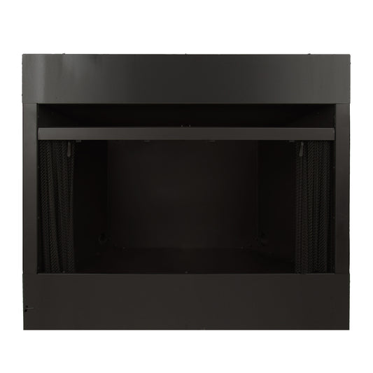 Pleasant Hearth 36.5-in W-BTU Black Vent-free-Burner Gas Fireplace Insert PHZC32F