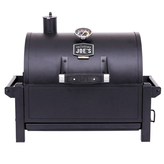 Oklahoma Joe's Rambler 15-in W Black Charcoal Grill 19402088