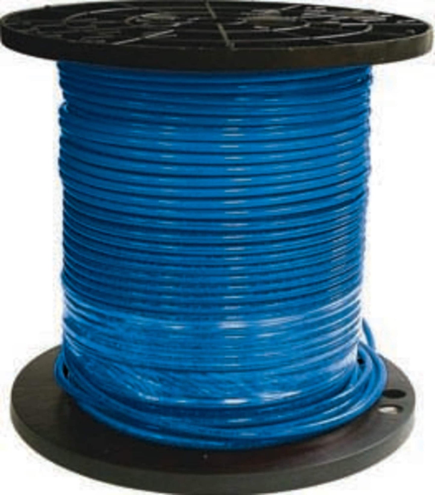 Southwire SIMpull 500-ft 6 -AWG Blue Stranded Copper THHN wire ( By-the-roll )