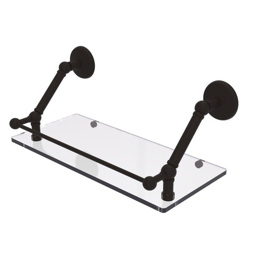 Allied Brass Prestige Monte Carlo Oil-rubbed Bronze Wall mount Bathroom Shelf ( 18-in x 8-in x 8-in )