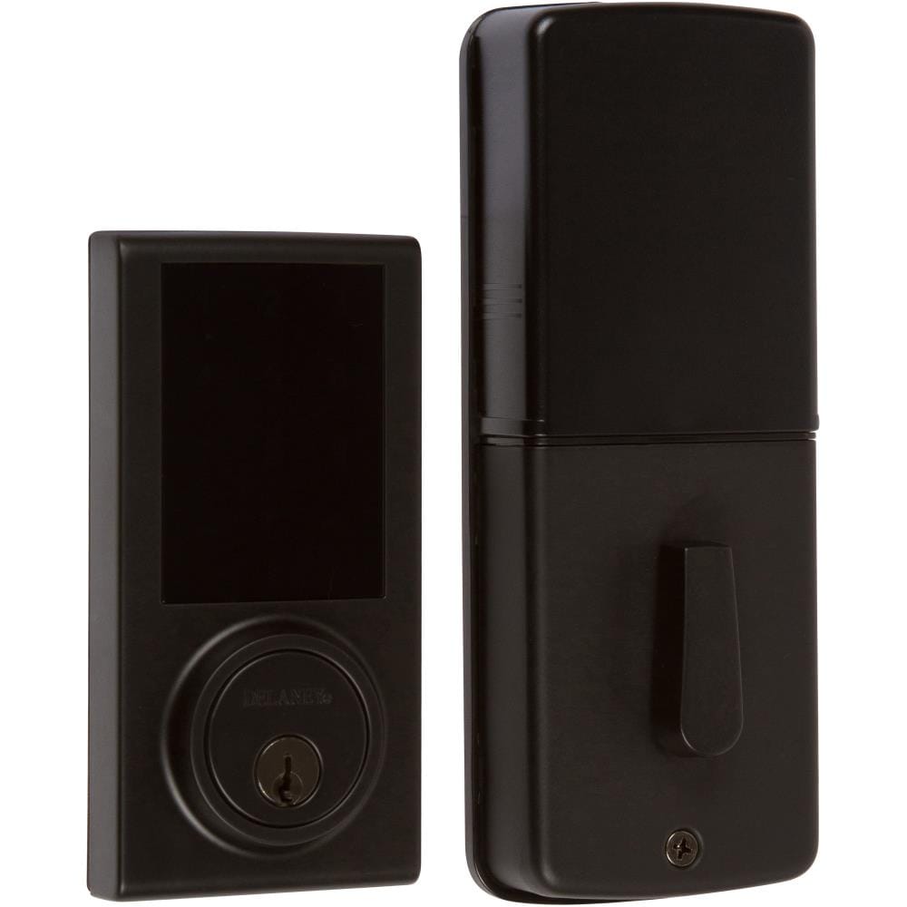 Delaney Hardware Digital Tuscany Bronze Single Cylinder Deadbolt 301677