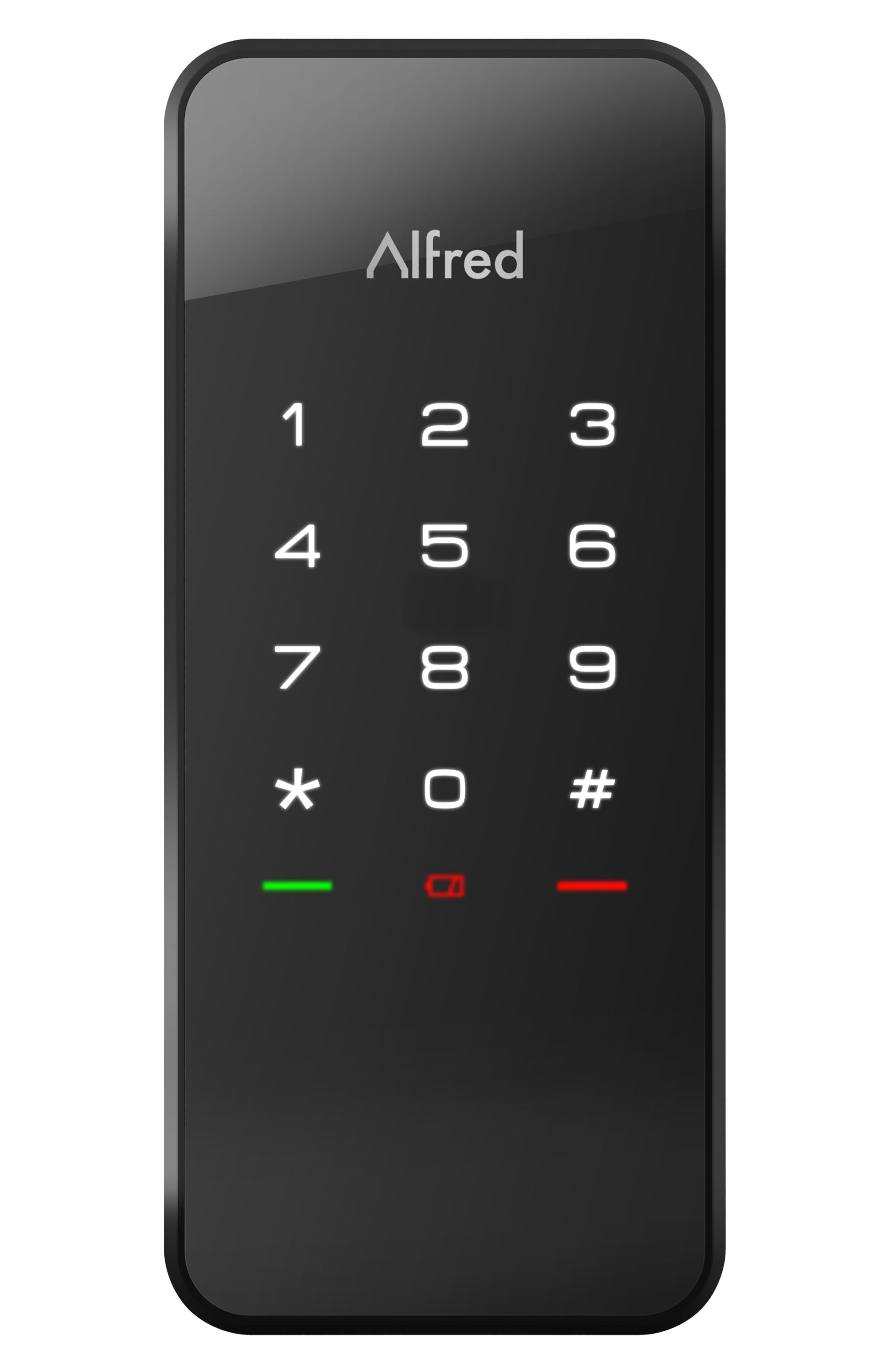 Alfred DB1 Black Smart Lock Electronic Deadbolt Bluetooth Touchscreen Keypad DB1-BL