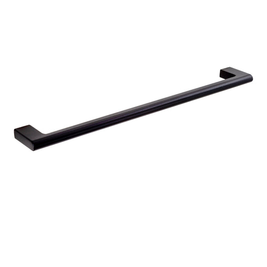 Sumner Street Home Hardware Vail 10-in Center to Center Matte Black Cylindrical Bar Drawer Pulls (10-Pack) RL004951VP